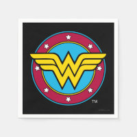 Comics DC | Wonder Woman Circle & Stars Logo