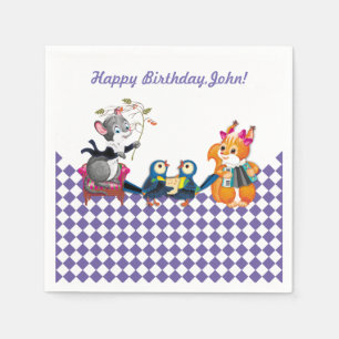 Serviettes Jetables concert