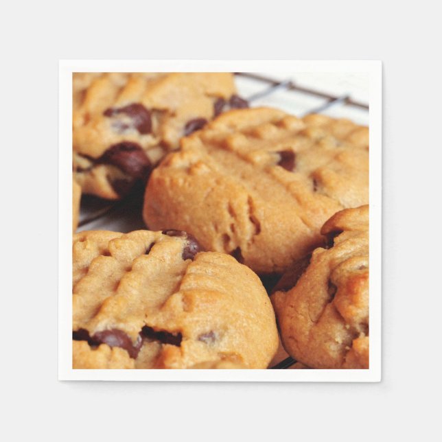 Serviettes Jetables Cookies (Devant)