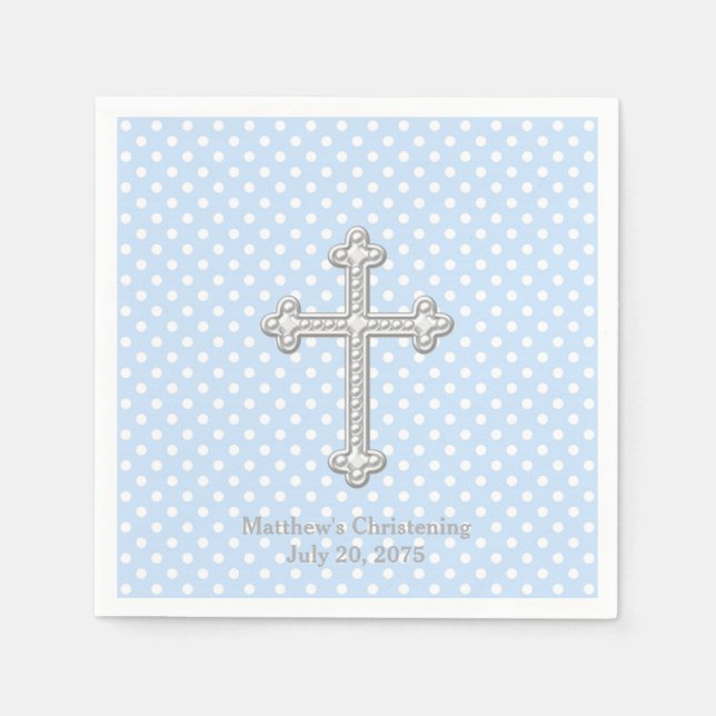 Serviettes Jetables Croix Bleue (Devant)