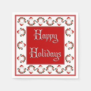 Serviettes Jetables Croyez en Père Noël Style 2-Paper Napkins