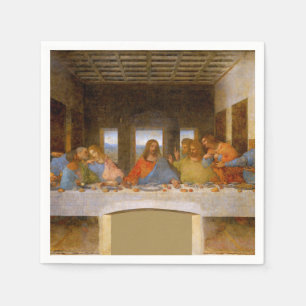 Serviettes Jetables Da Vinci Dernier Supper Fine Art Classic