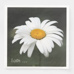 Serviettes Jetables Daisy Love Napkin