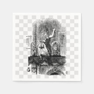 Serviettes Jetables Dans le psyché