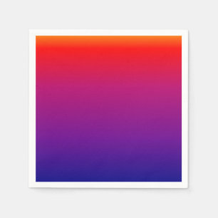 Serviettes Jetables Début du coucher du soleil