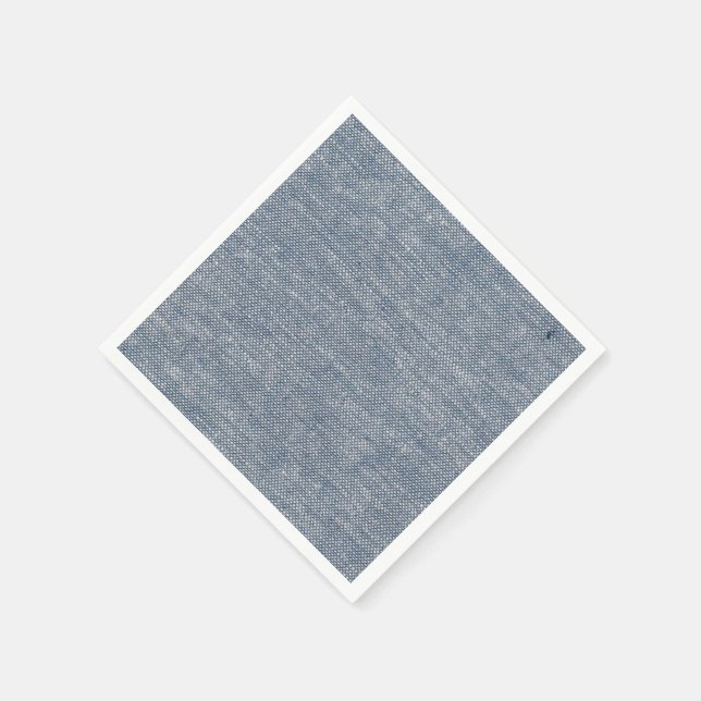 Serviettes Jetables Denim (Coin)