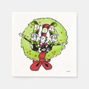 Serviettes Jetables Dr Seuss The Grinch Who-ville Christmas Joy