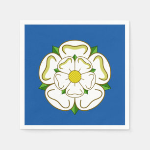 Serviettes Jetables Drapeau du Yorkshire