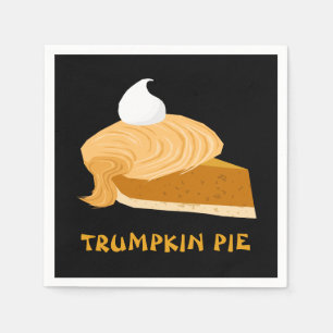 Serviettes Jetables Drôle Donald Trump Trumpkin Pie
