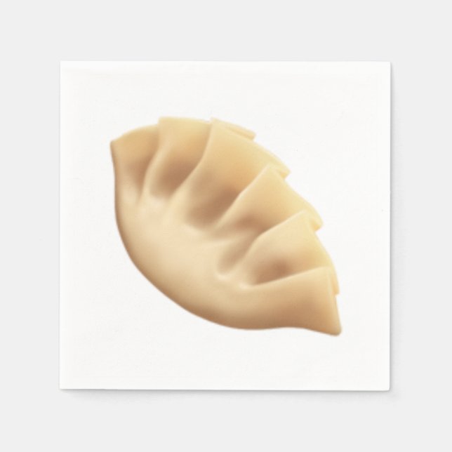 Serviettes Jetables Dumpling - Emoji (Devant)