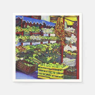 Serviettes Jetables Eddie's Market, Hongrie