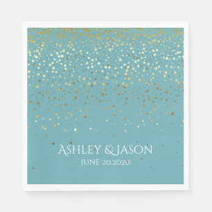 SERVIETTES JETABLES FÊTE EN PAPIER PETITES ÉTOILES