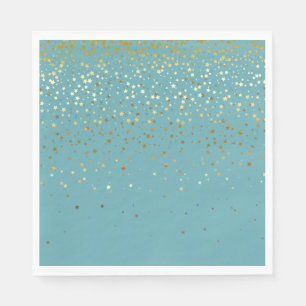 SERVIETTES JETABLES FÊTE EN PAPIER PETITES ÉTOILES