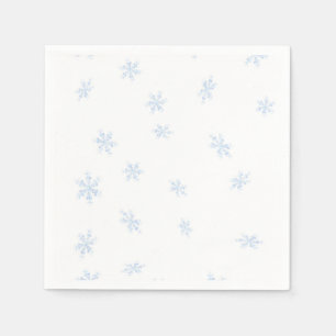 Serviettes Jetables Flocon de neige