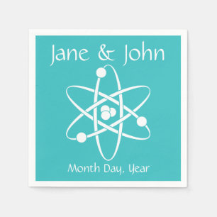 Serviettes Jetables Forces attractives dans les serviettes Turquoise