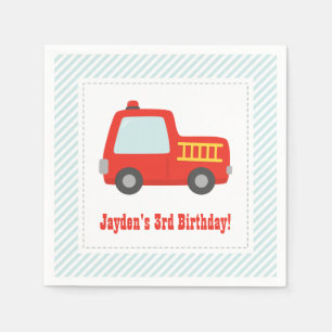 Serviettes Jetables Fournitures de fête d'anniversaire pour garçons av