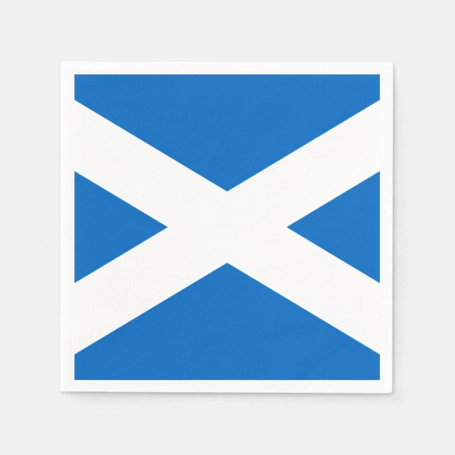 Serviettes Jetables Freedom de Scotland (Devant)