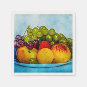 Serviettes Jetables Fruits d'été