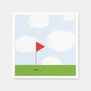 Serviettes Jetables Golf
