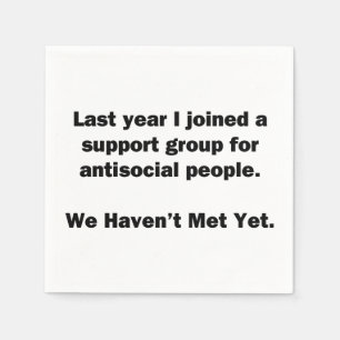 Serviettes Jetables Groupe antisocial