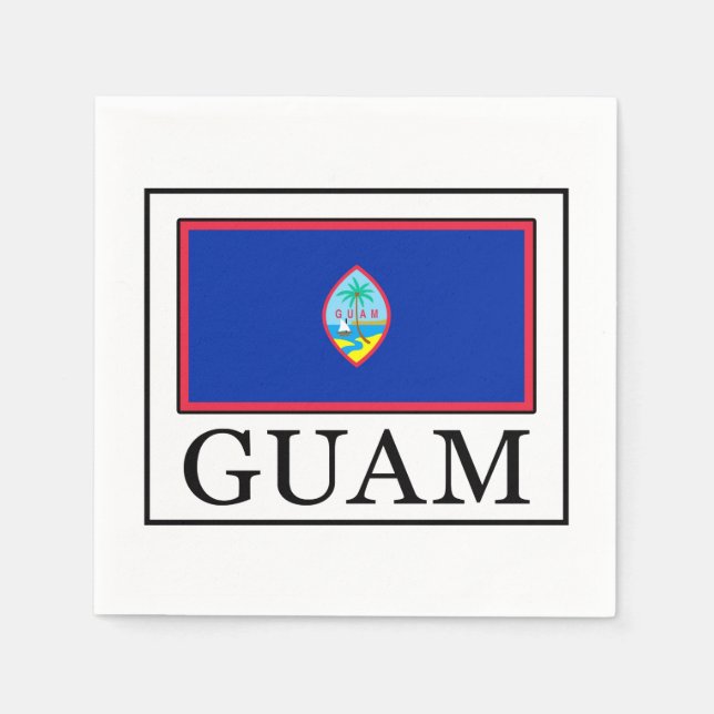 Serviettes Jetables Guam (Devant)