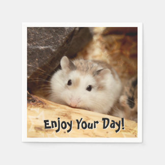 Serviettes Jetables Hammyville - Cute Hamster