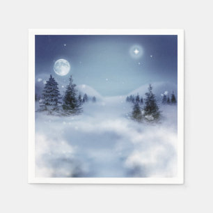 Serviettes Jetables Hiver