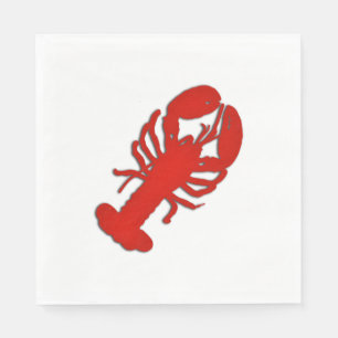 Serviettes Jetables Homard