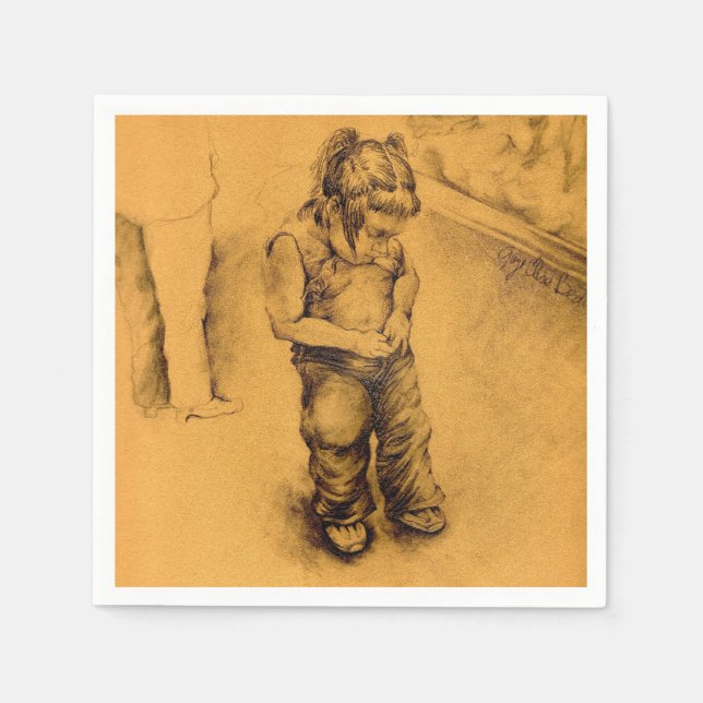 Serviettes Jetables I'm Lost in Le Tianguie, Mexique (Devant)