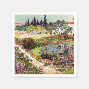 Serviettes Jetables Jardin Floral Van Gogh À Arles Art Floral