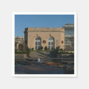 Serviettes Jetables Jardins botaniques à Noël à Washington DC