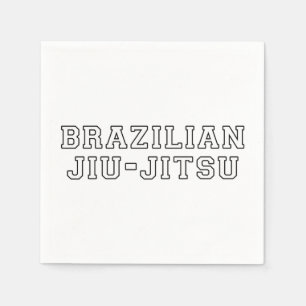 Serviettes Jetables Jiu Jitsu