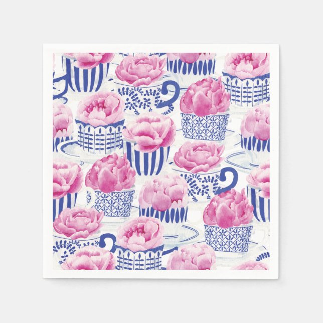 Serviettes Jetables Joli Thé (Devant)