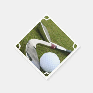 Serviettes Jetables Jouer au golf