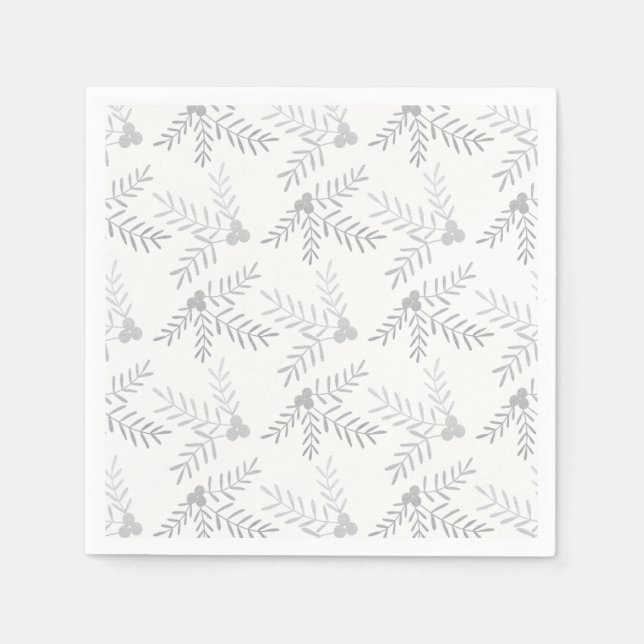 Serviettes Jetables Joyeuses vacances (Devant)