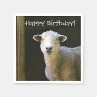 Joyeux mouton d'anniversaire