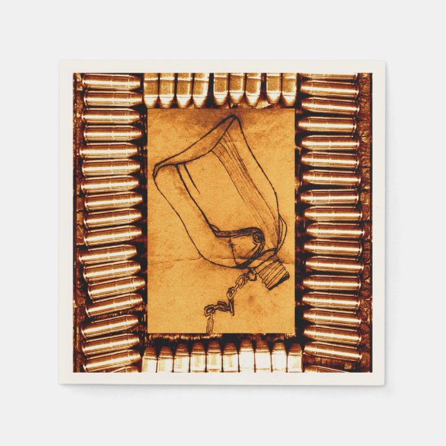 Serviettes Jetables La Sécheresse (Devant)