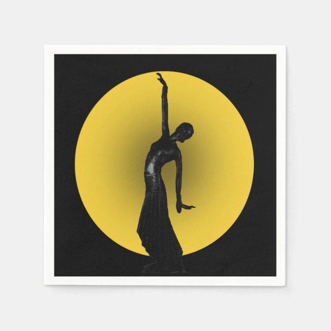 Serviettes Jetables Le Lune Me Rappelle 1 (Devant)