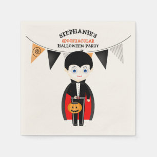 Serviettes Jetables Little Vampire Halloween