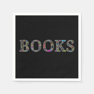 Serviettes Jetables Livres : un design pour les amateurs de livres