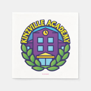 Serviettes Jetables Logo de l'Académie de Kinzville