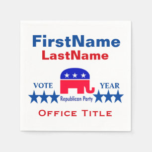 Serviettes Jetables Modèle républicain