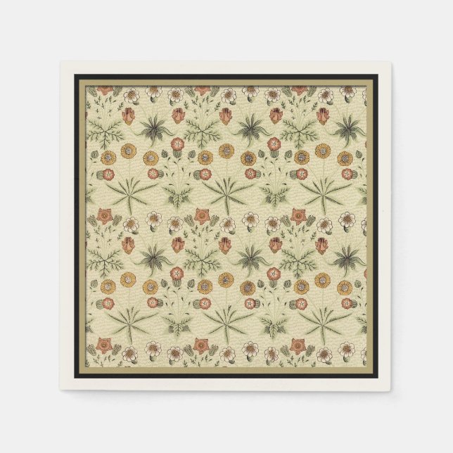 Serviettes Jetables Motif floral par William Morris - Papier Napkins (Devant)