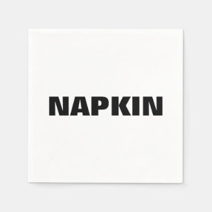 Serviettes Jetables Napkin générique