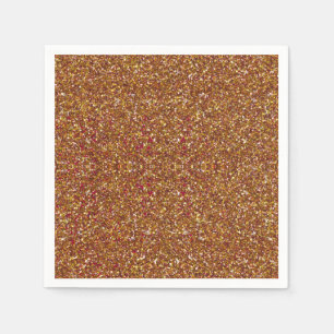 Serviettes Jetables NAPKINS Bedazzled Cranberry-Gold-PAPER