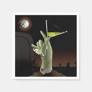 Serviettes Jetables Napkins Zombie