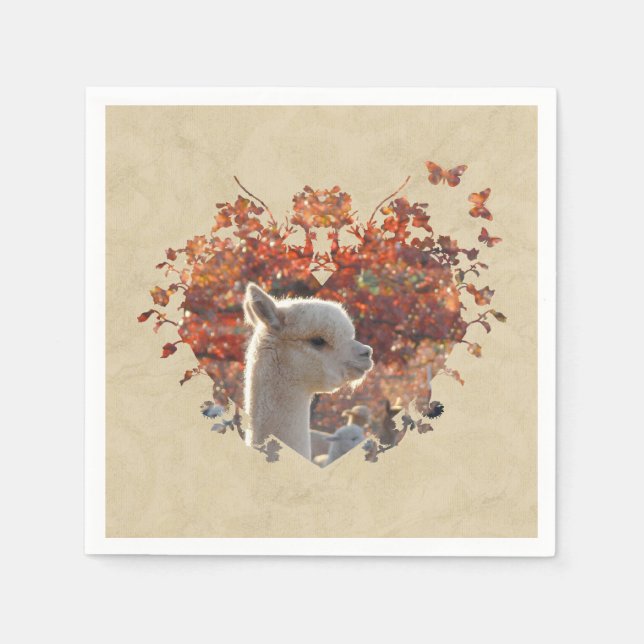 Serviettes Jetables Naples Alpaca (Devant)