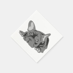 Serviettes Jetables Naples Bulldog