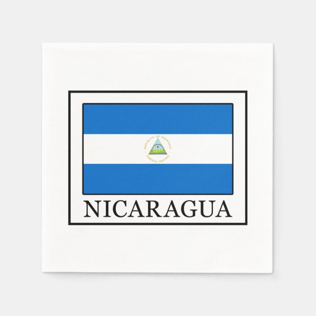 Serviettes Jetables Nicaragua (Devant)