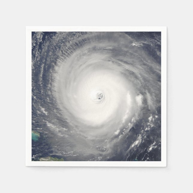 Serviettes Jetables Oeil de l'ouragan (Devant)